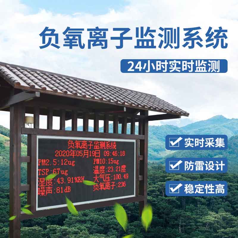 景區(qū)負(fù)氧離子監(jiān)測站是什么