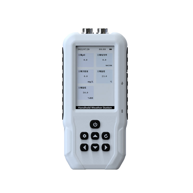 土壤溫濕度鹽分速測(cè)儀